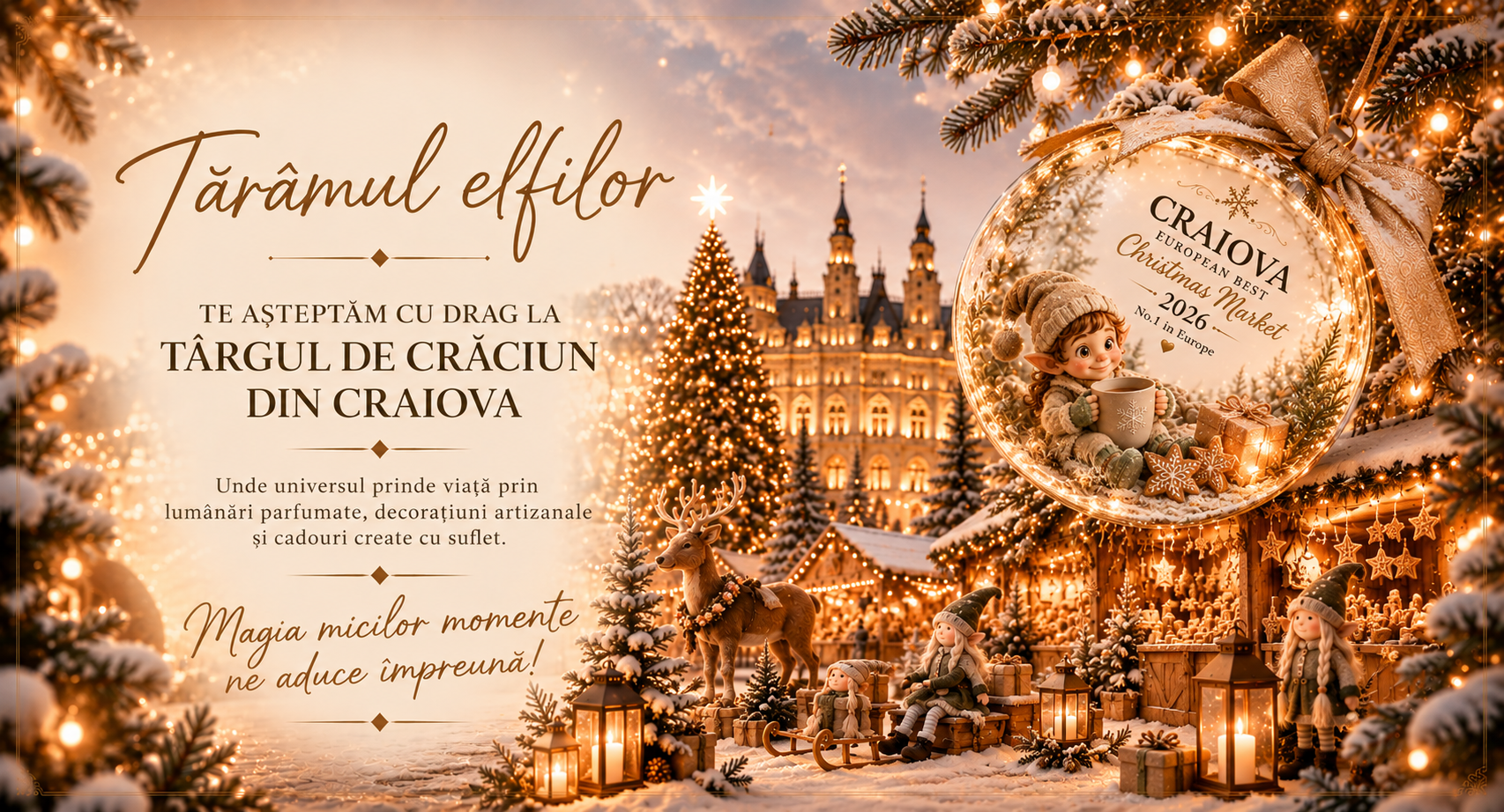 Tărâmul Elfilor – Colecția de Crăciun BOHO GLOW